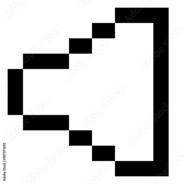 Obraz User Interface Pixel Icons