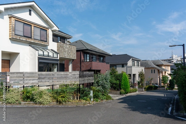 Fototapeta 戸建住宅の風景