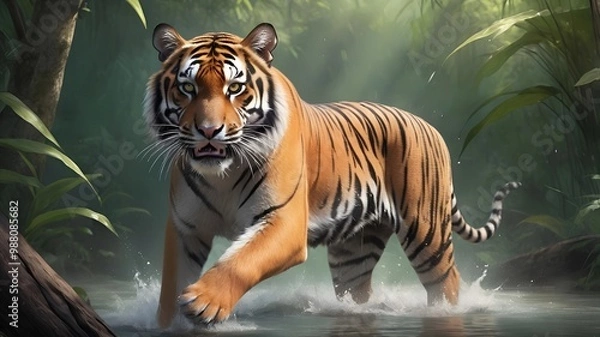 Fototapeta Tiger portrait