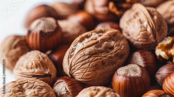 Fototapeta Close-Up of Assorted Nuts