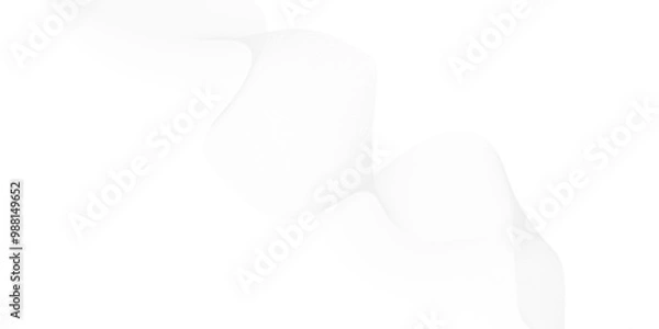 Fototapeta Vector abstract background with wave of flowing particles, smoke flowing light grey design, smooth and soft relaxing image.