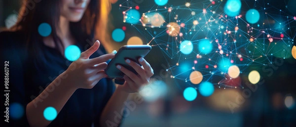 Fototapeta AI-driven communication platforms allow businesses to provide personalized messaging enhancing customer engagement and fostering long-term loyalty