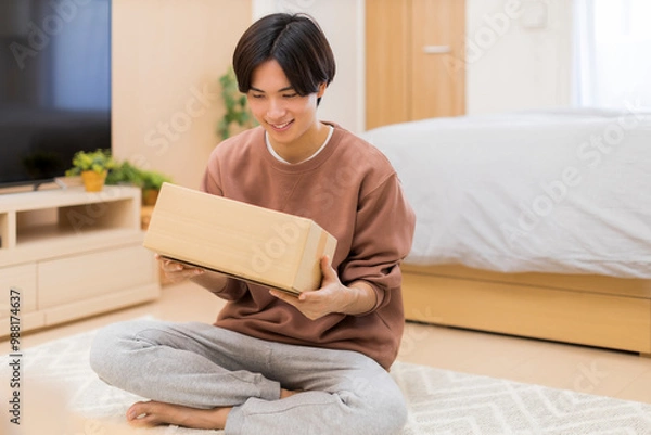 Fototapeta 若い男性