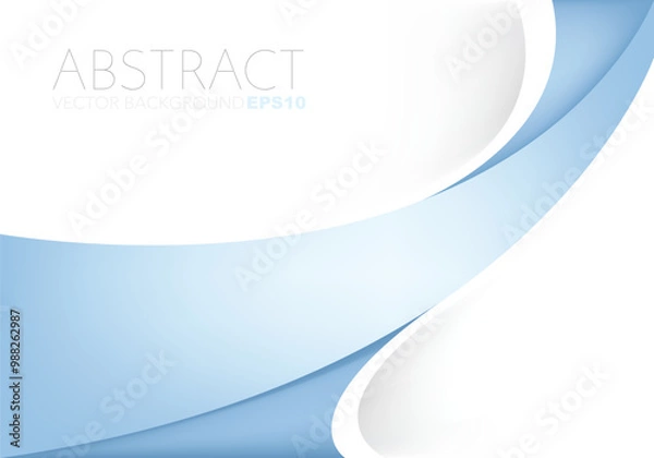 Fototapeta graphic vector curve line overlap background for text and message design