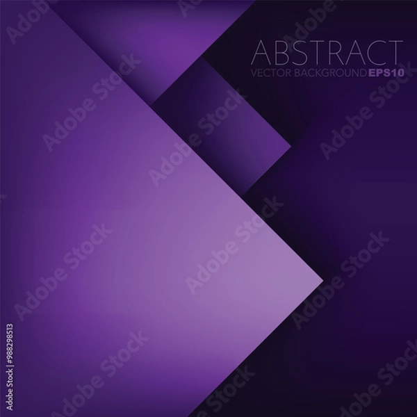 Obraz graphic geometric triangle overlap vector layer background for text and message design