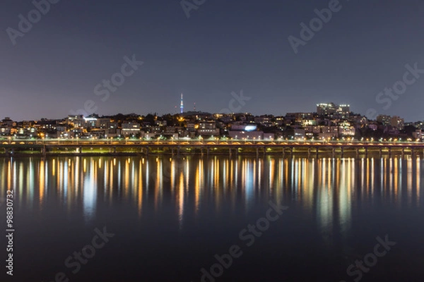 Obraz 한강 강변북로