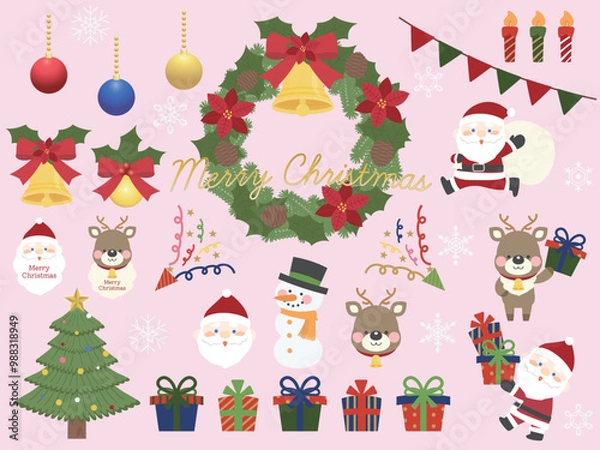 Obraz クリスマス素材セット