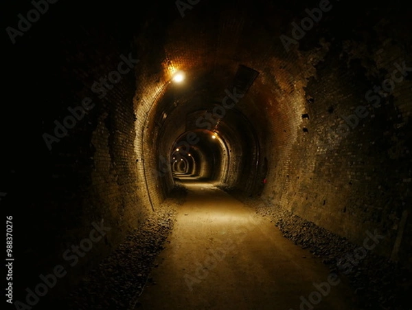 Fototapeta 先の見えない道