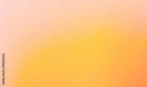 Obraz Yellow background simple empty backdrop for various design works with copy space for text or images