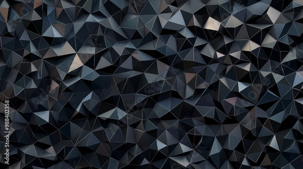 Obraz Elegant pastel black color geometric abstract pattern
