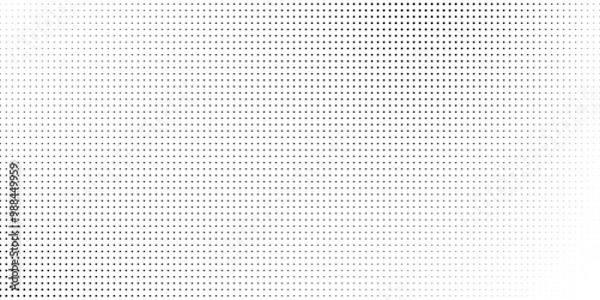 Fototapeta Vintage Halftone Background. Fade Distressed Overlay. Modern Texture. dots modern