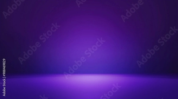 Fototapeta A solid purple background with a subtle gradient from black at the edges to light purple in the center. isolated on a solid purple background. Illustrations
