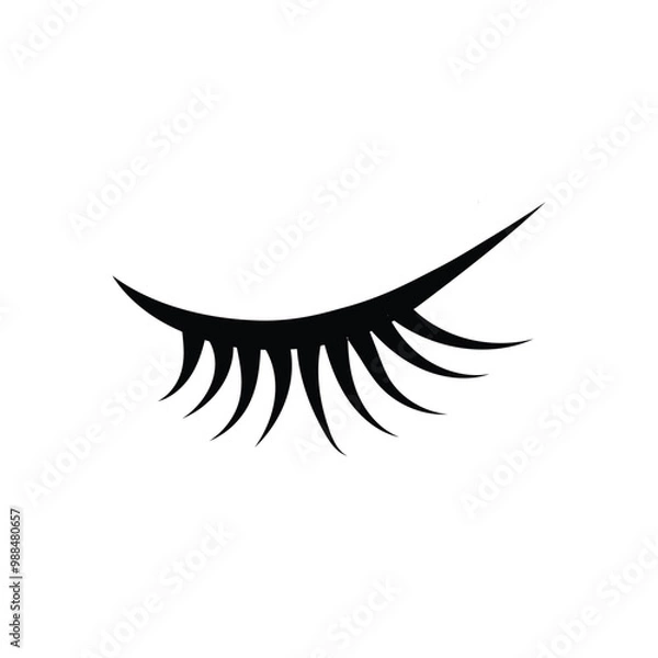 Obraz eyelash icon