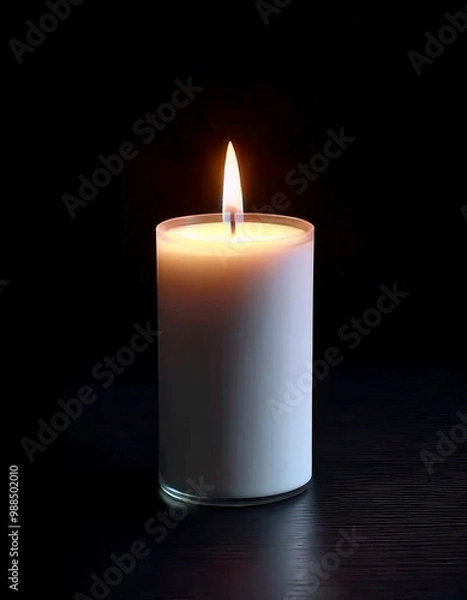 Fototapeta ろうそく　 Generative AI