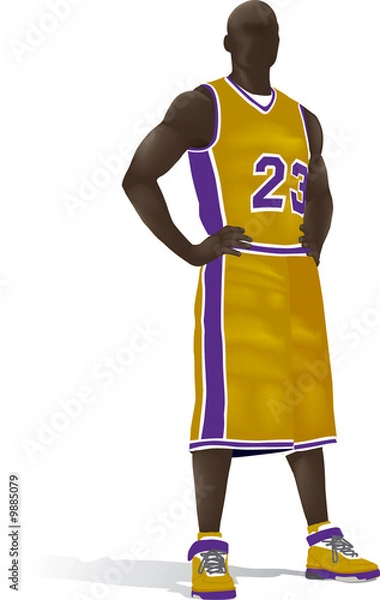 Obraz jugador baloncesto