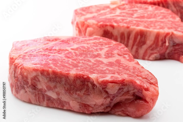 Obraz 松坂牛　ステーキ　ヒレ
