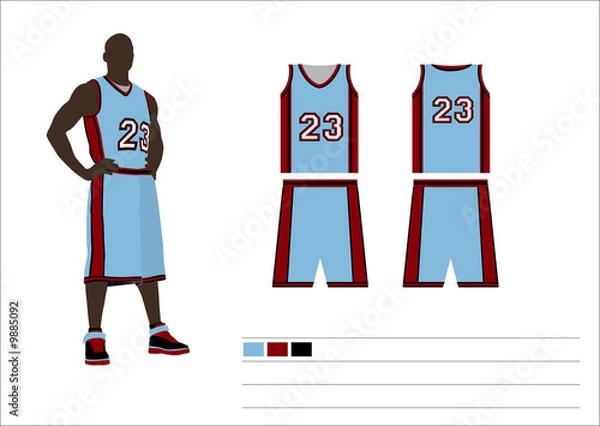 Obraz Equipación de basket