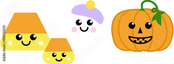 Obraz Together in Halloween 