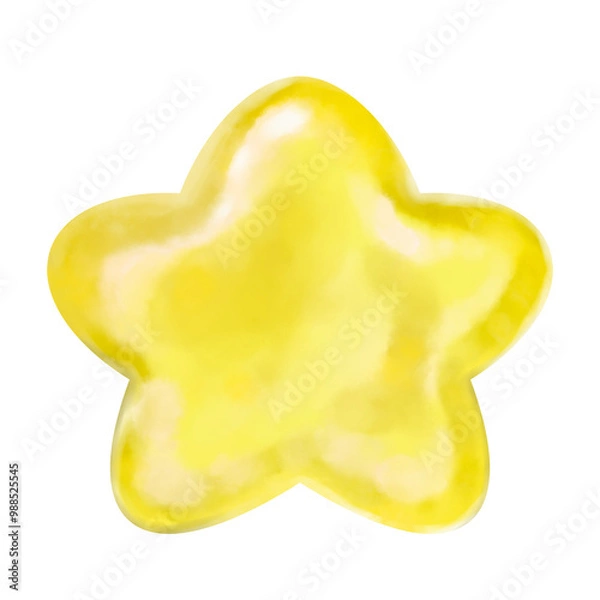 Obraz Star Yellow Jelly 3.3