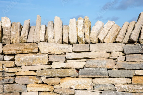 Obraz Dry stone wall