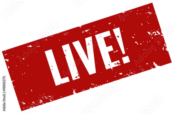 Obraz Live Stempel rot