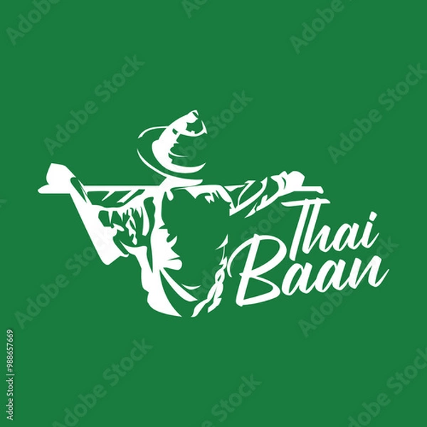 Fototapeta thai baan