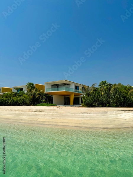 Obraz Dubai world islands beach