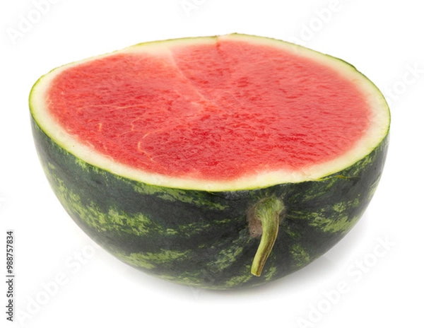 Fototapeta Watermelon Slices isolated on a white background