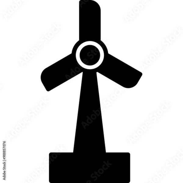 Fototapeta Wind Turbine Icon