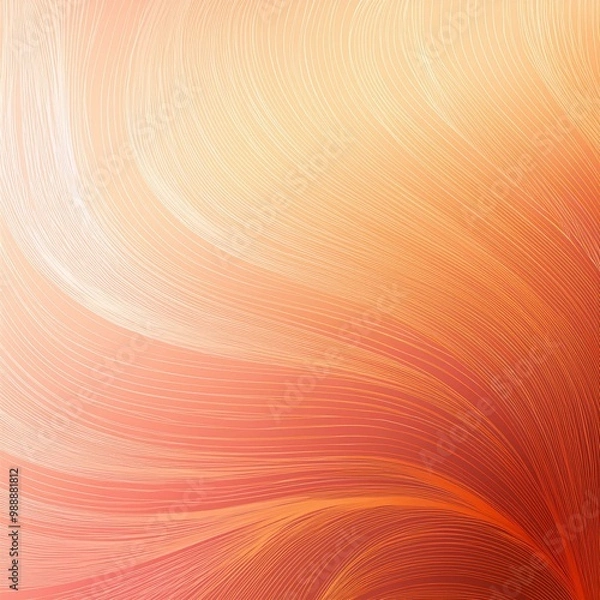 Fototapeta Abstract peach fuzz color vector banner