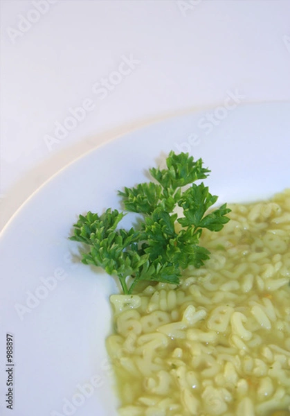 Obraz buchstabensuppe