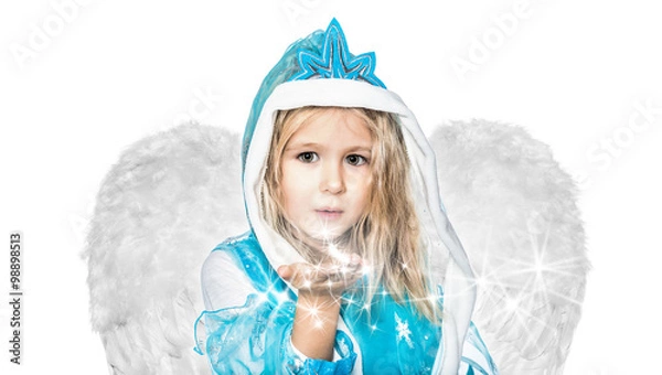 Fototapeta Engel Weihnachten Eisprinzessin