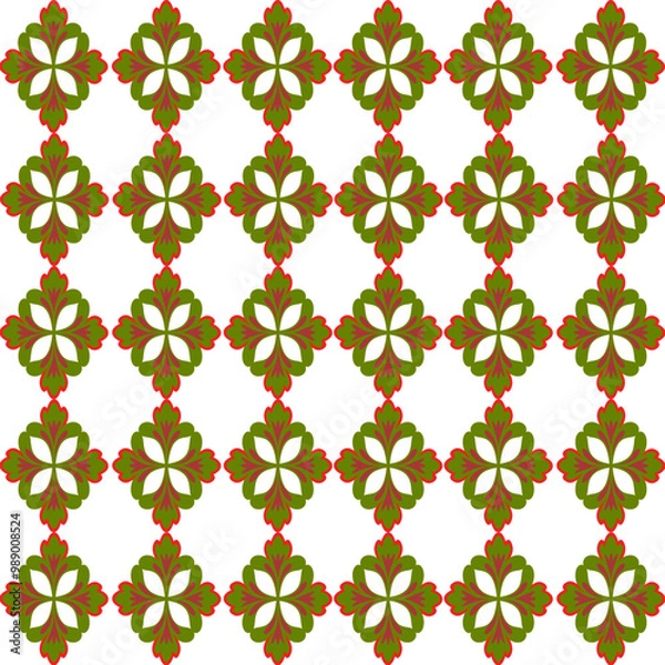 Fototapeta seamless pattern with ornament