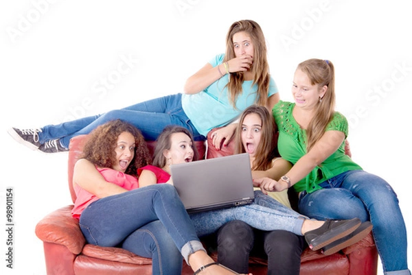 Fototapeta teenage friends