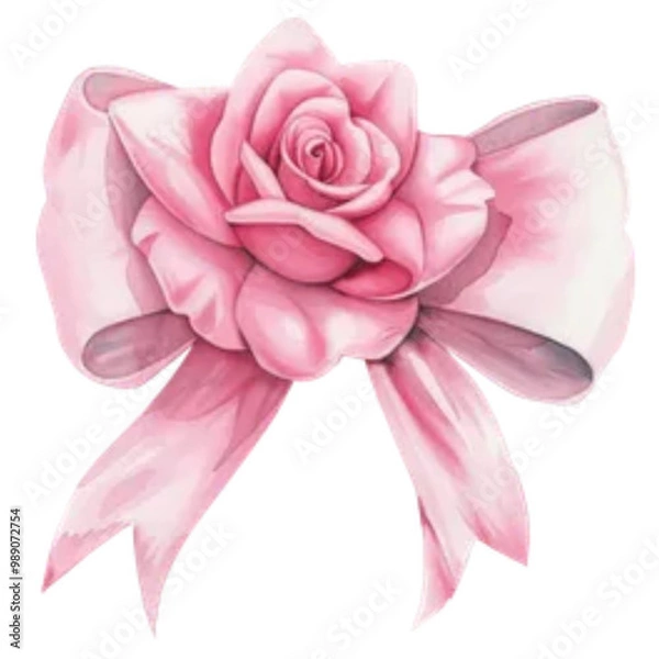 Obraz pink bow png