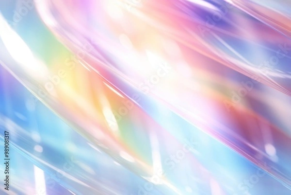 Fototapeta Blurred rainbow light backgrounds graphics pattern.