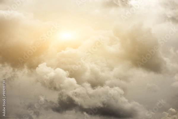 Fototapeta cloudy sky