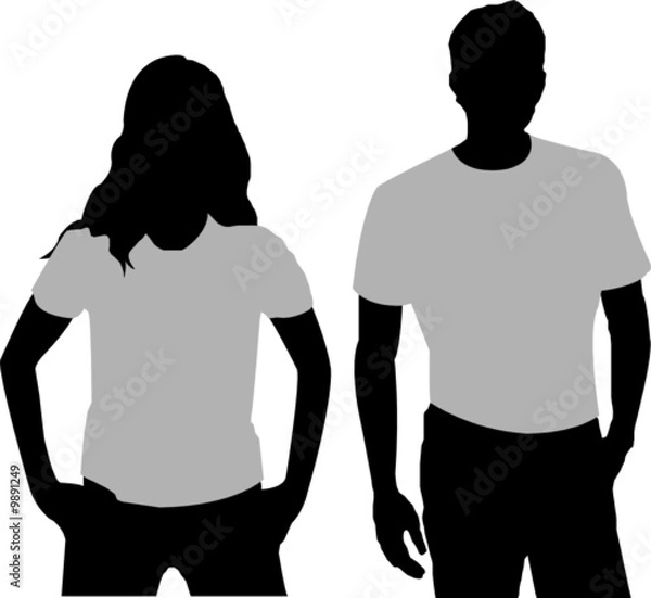 Fototapeta T-shirts Vorlage