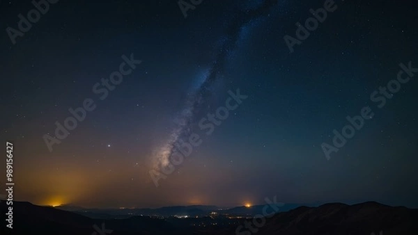 Fototapeta sky with stars