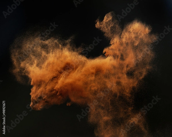 Fototapeta Imbirowa chmura magicznego pyłu