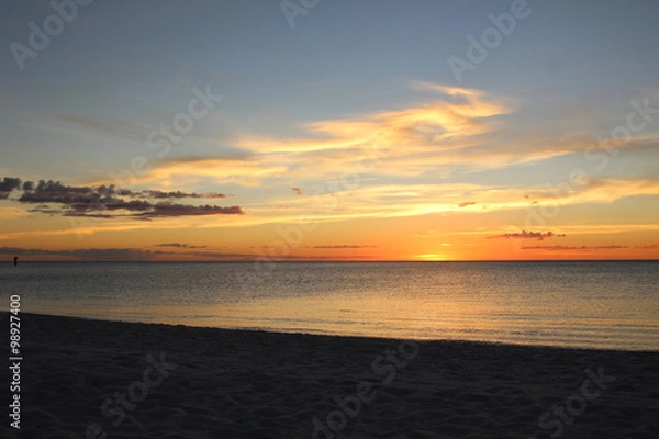 Fototapeta Naples Florida Sunset