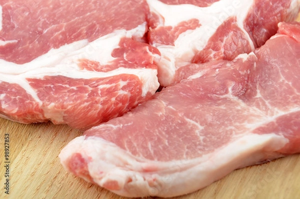 Fototapeta Raw meat steak