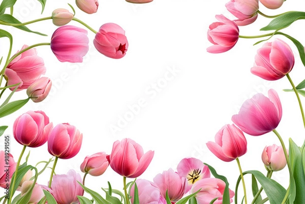 Fototapeta Beautiful flower image arrangement elements