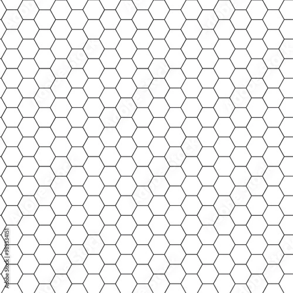 Fototapeta Abstract geometric pattern with crosses, stripes, lines. Seamless vector background. White and black ornament. Modern reticulated graphic design.