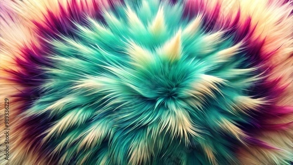 Obraz Abstract Faux Fur Texture Closeup