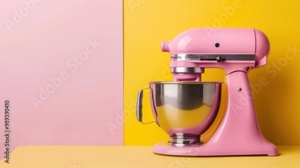 Fototapeta Pink Kitchen Aid Stand Mixer