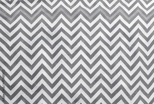 Fototapeta Gray and White Chevron Fabric Texture