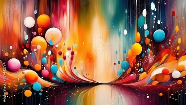 Fototapeta abstract colorful background