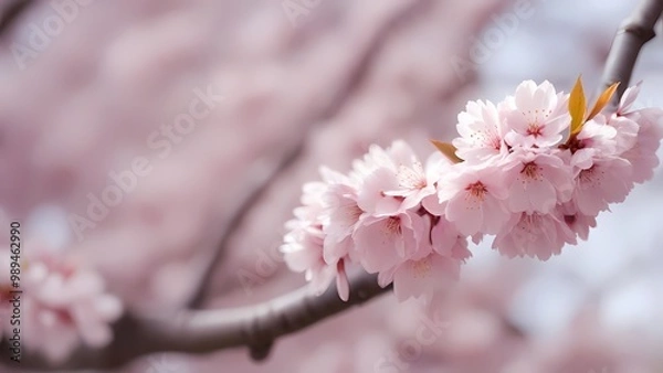 Fototapeta pink cherry blossoms
