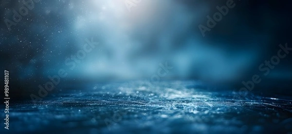 Fototapeta Abstract Blur Light Blue Background For Product Display